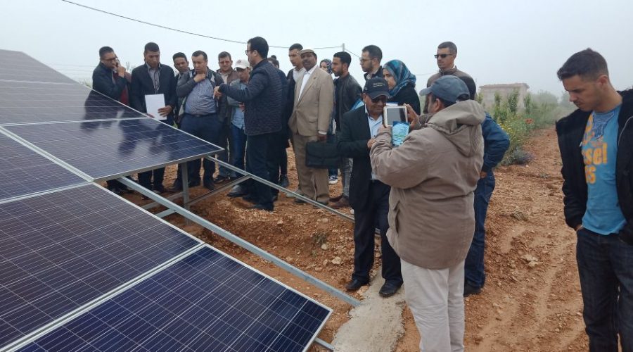 L'IFMEREE Forme Des Électriciens Sur Le Pompage Solaire À Meknès